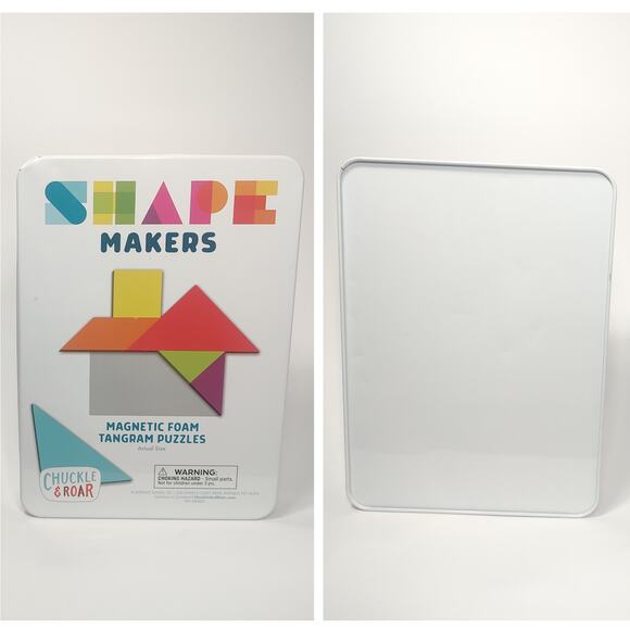 Magnetic Shape Maker Tangram Puzzle Travel Game Therapy Tool Logic Skill Develop - Picture 9 of 10